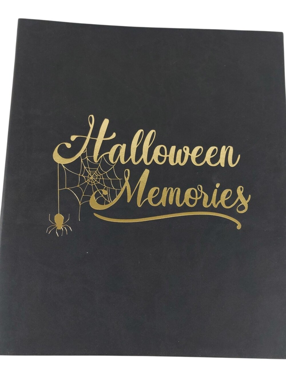 Cece's Capsules Halloween Memories Black All-In-One Scrapbook Photo Album